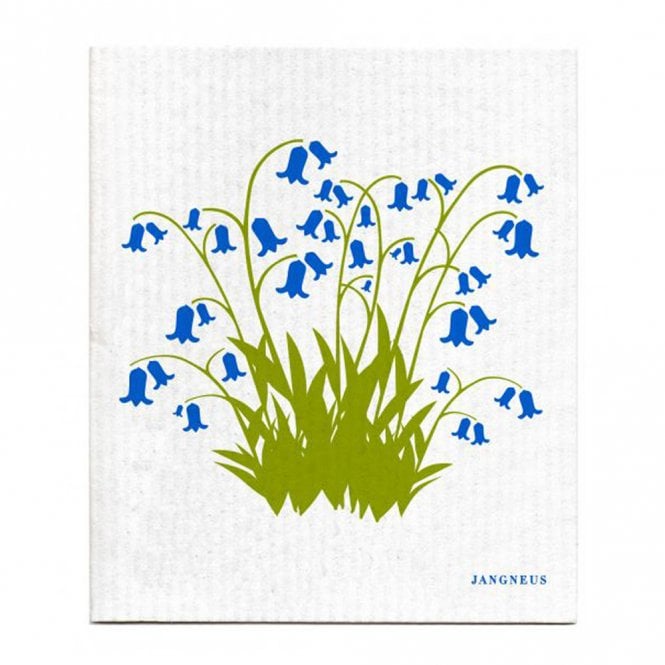 Jangneus Bluebells Swedish Dishcloth