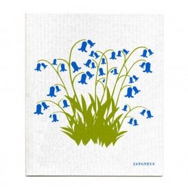 Bluebells Swedish Dishcloth