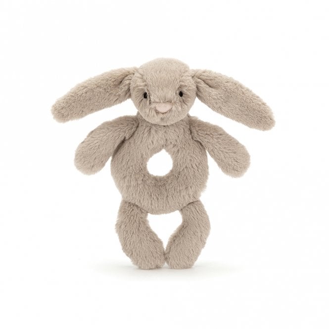 Jellycat Bashful Beige Bunny Ring Rattle