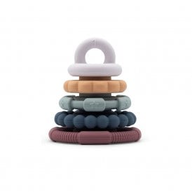 Rainbow Stacker & Teether - Earth