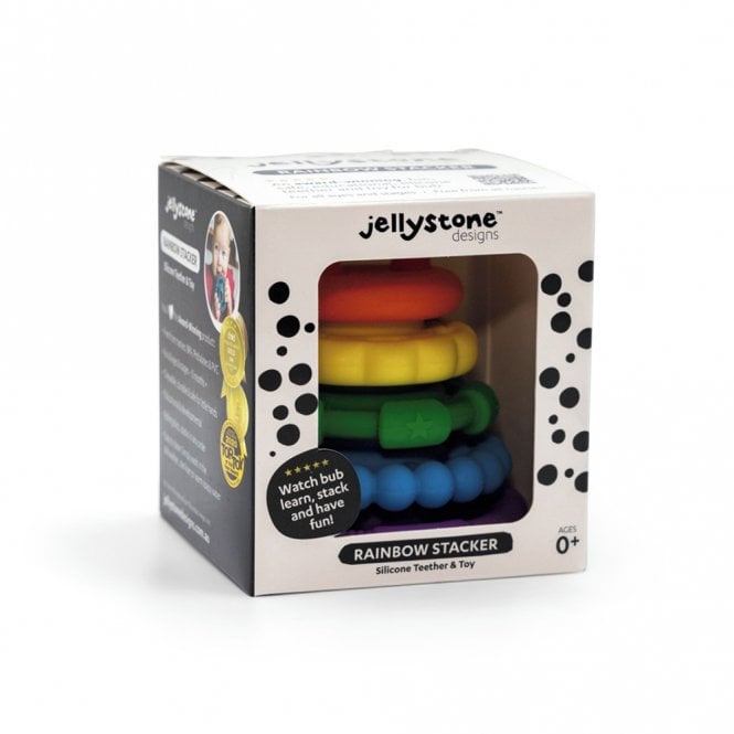 Jellystone Designs Rainbow Stacker & Teether