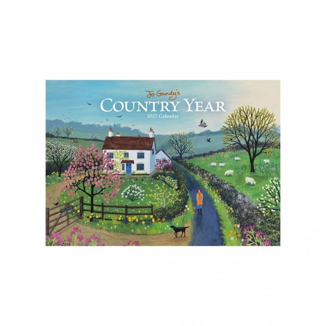 Jo Grundy Country Year 2027 A4 Calendar