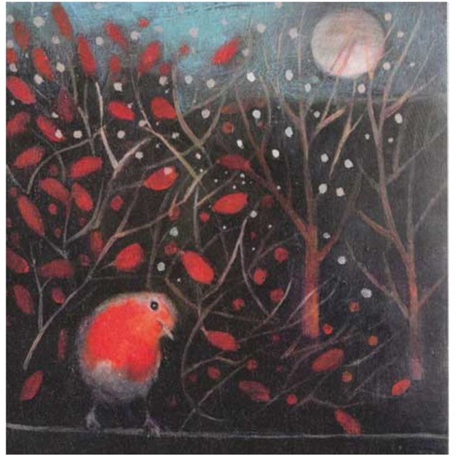 John Austin Publishing Catherine Hyde Solstice Song Pack of 10 Christmas Cards
