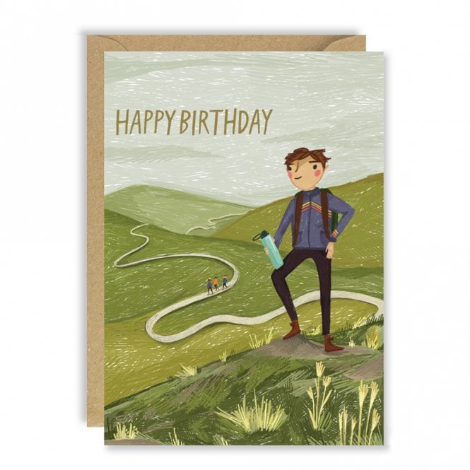 Joy Nevada Hillwalk Birthday Card