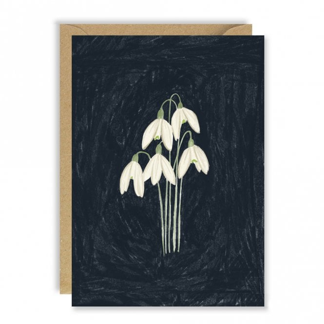 Joy Nevada Snowdrop Card
