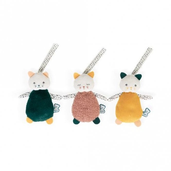 Kaloo Stimuli Sensory Cuddly Kitties Baby Toy