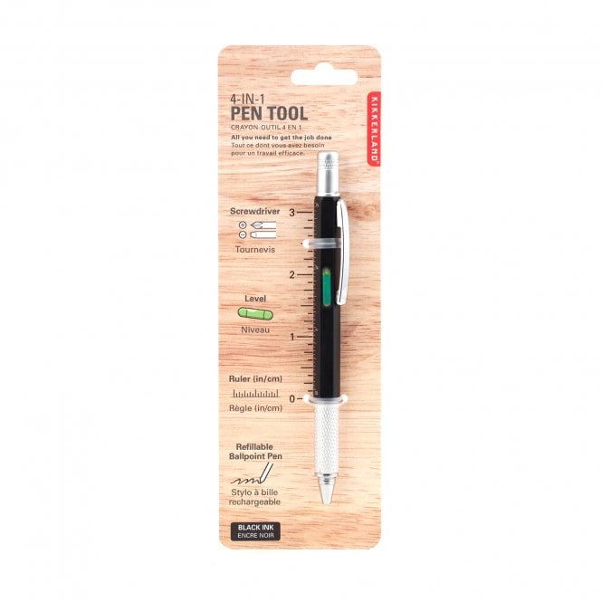 Kikkerland 4-in-1 Pen Tool