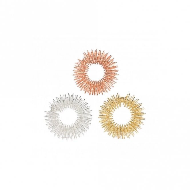 Kikkerland Acupressure Massage Rings Set of 3