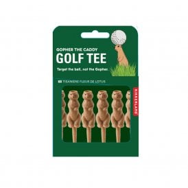 Golf-pher The Gopher Set of 6 Golf Tees