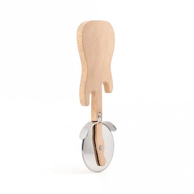 Kikkerland Rockin' Guitar Pizza Cutter