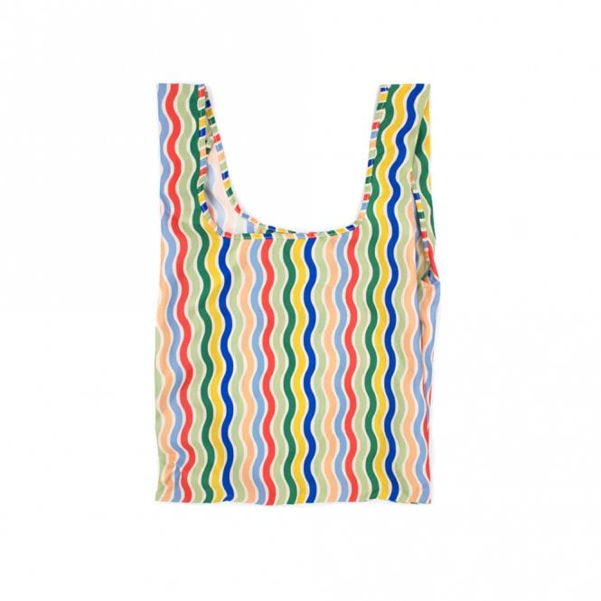Kind Bag Rainbow Waves Medium Reusable Bag