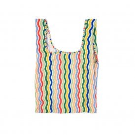 Rainbow Waves Medium Reusable Bag