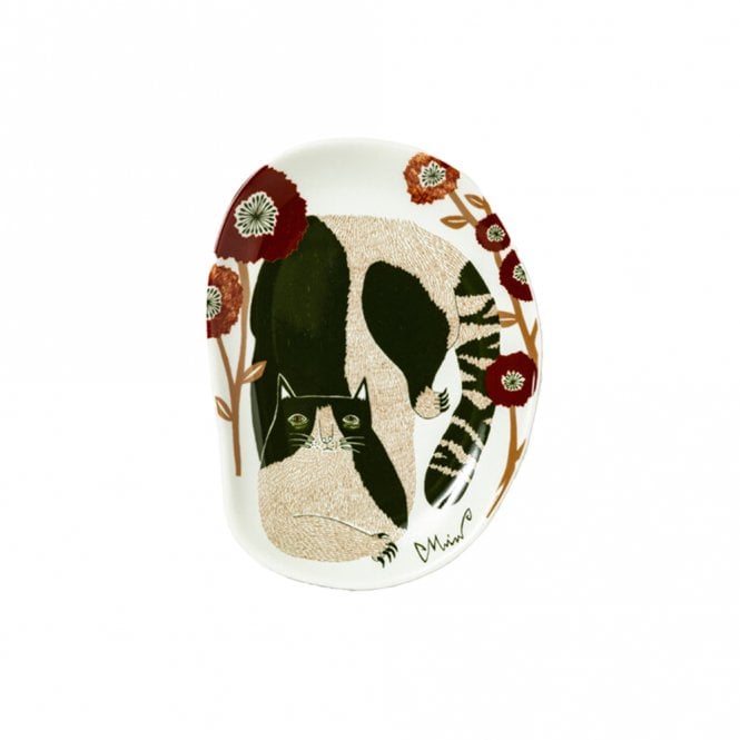 Kusubashi Mon-Ori Morita MiW Cat Small Plate
