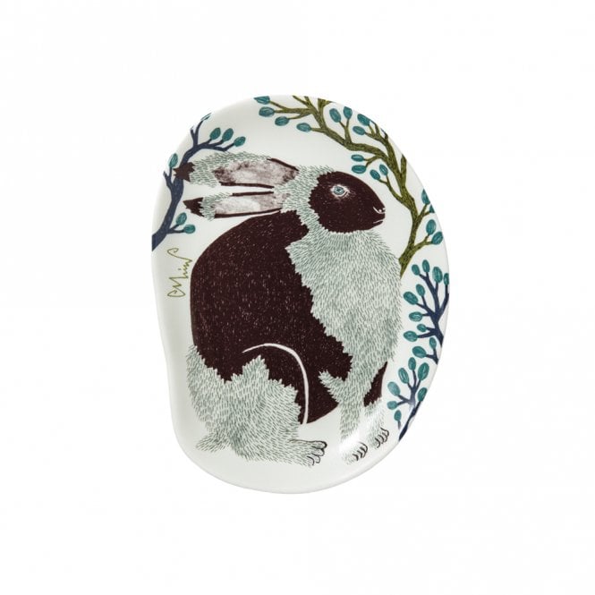 Kusubashi Mon-Ori Morita MiW Rabbit Small Plate