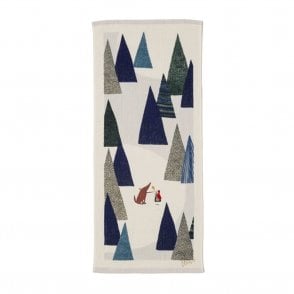 Morita MiW Red Riding Hood Navy Face Towel