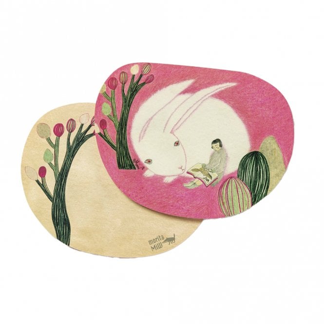 Kusubashi Mon-Ori Morita MiW Secret Rabbit Postcard