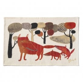 Morita MiW Song of Teke Teke Wolf Tea Towel