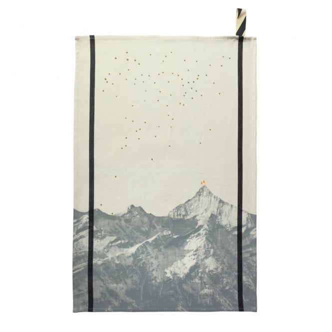 La Cerise sur le Gâteau Bernard Ecru Tea Towel