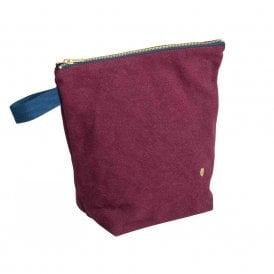 Iona Wine Toiletry Bag - Large