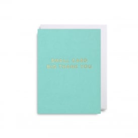 Small Card, Big Thank You Cherished Mini Card