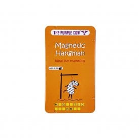 The Purple Cow Hangman Magnetic Travel Game