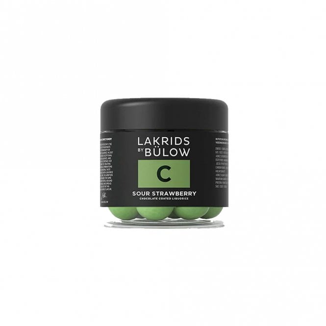 Lakrids by Bülow Sour Strawberry Chocolate Coated Liquorice - 115g