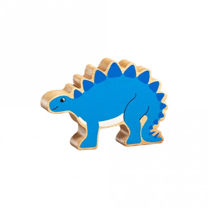 Lanka Kade Wooden Blue Stegosaurus Dinosaur