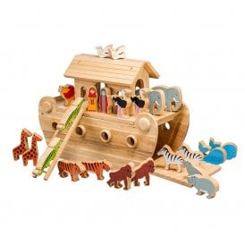 Wooden Deluxe Noah's Ark Playset