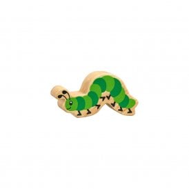 Wooden Green Caterpillar