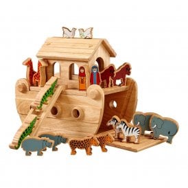 Wooden Junior Noah's Ark Playset