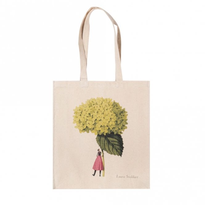 Laura Stoddart Annabelle Hydrangea Heavyweight Cotton Shopper Bag