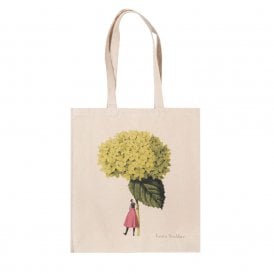 Annabelle Hydrangea Heavyweight Cotton Shopper Bag