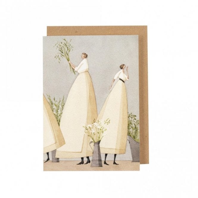 Laura Stoddart Flower Girls Card