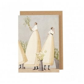 Flower Girls Card