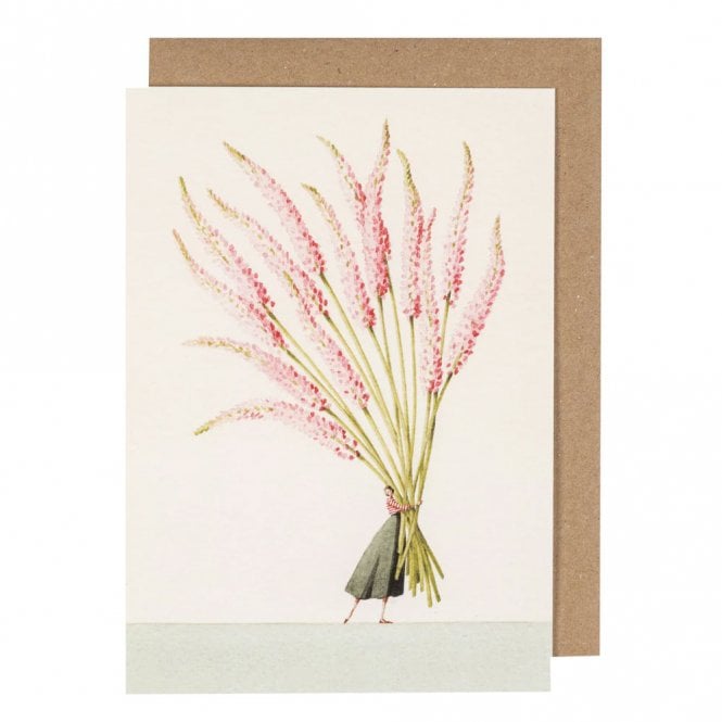 Laura Stoddart Foxtails Greetings Card