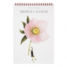 Pink & Green Birthday Calendar