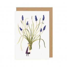Spring Flowers Muscari Card