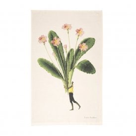 Spring Flowers Primrose Tea Towel