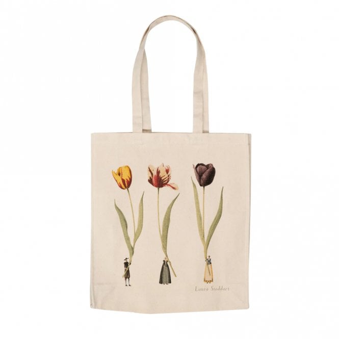 Laura Stoddart Tulip Parade Heavyweight Cotton Shopper Bag