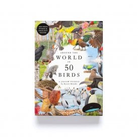 Around the World in 50 Birds 1000 Piece Puzzle