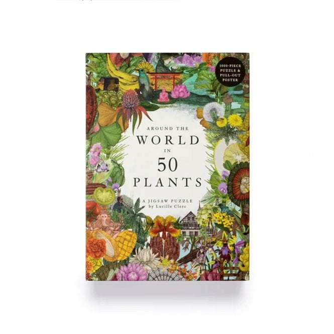 Laurence King Publishing Around the World in 50 Plants 1000 Piece Puzzle