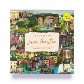 The World of Jane Austen 1000 Piece Puzzle
