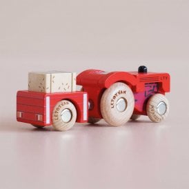 Wooden Tractor & Trailer - Tilly