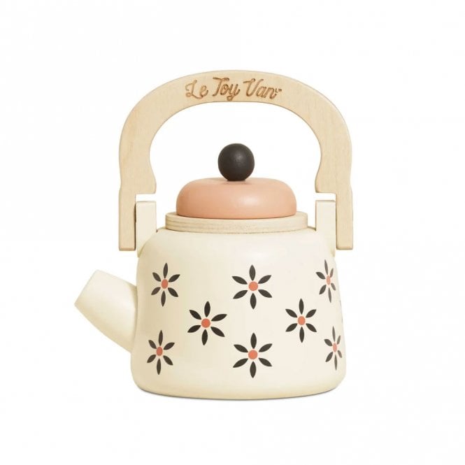 Le Toy Van Wooden Vintage Toy Kettle