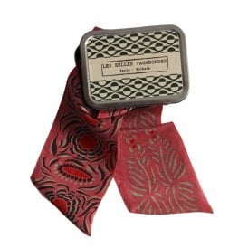 Camelia Rose Pink Silk Headband