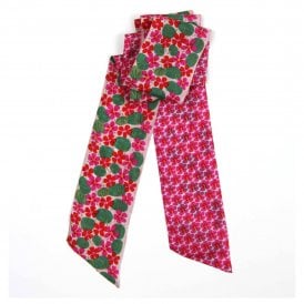 Petale Fuchsia Silk Headband
