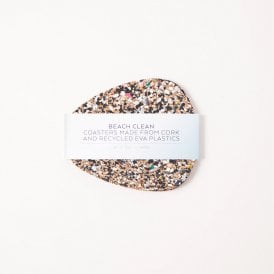 Beach Clean Pebble Coaster Set