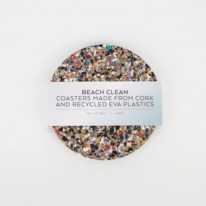 Liga Beach Clean Round Coaster Set