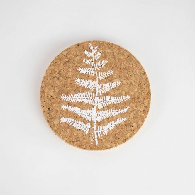 Liga Fern Cork Coaster