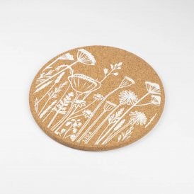 Flowers Cork Placemat
